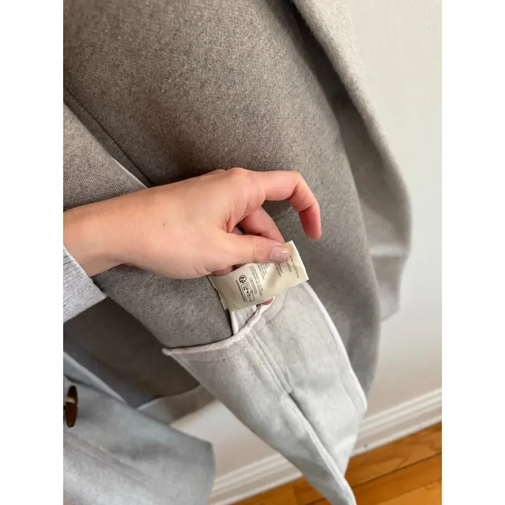 FREE PEOPLE Alma Duffle Coat in Gray Size XS